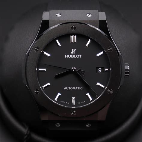 hublot fusion black magic price|Hublot classic fusion titanium price.